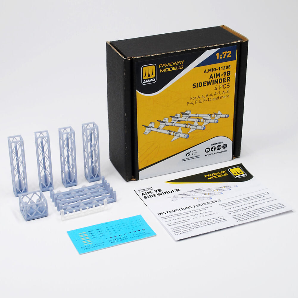 AIM-9B Sidewinder (4 pcs)
