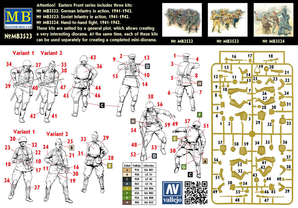Soviet Infantry in action 1941-1942 Eastern Front Series