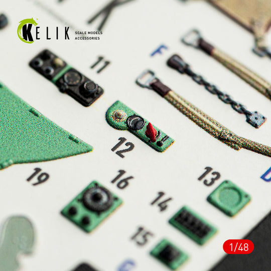 MC.200 - interior 3D decals for Italeri kit