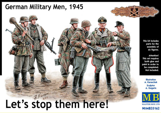 Let´s stop them here" German military me