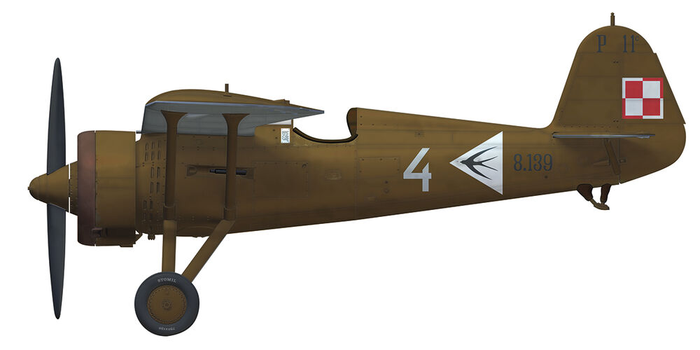 PZL P.11c Pursuit Brigade w/extensive 3D print