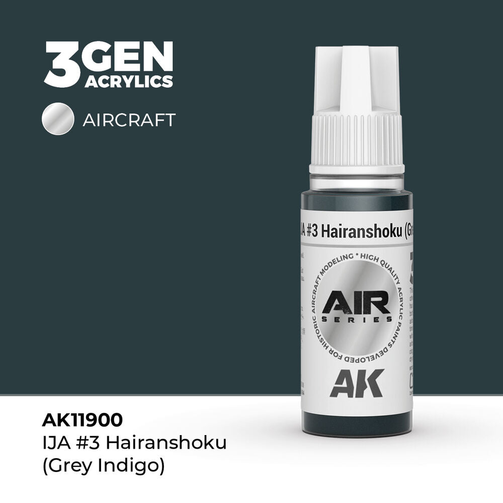 IJA #3 Hairanshoku (Grey Indigo)