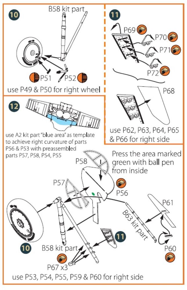I-16 type 5 PE set for CP kits