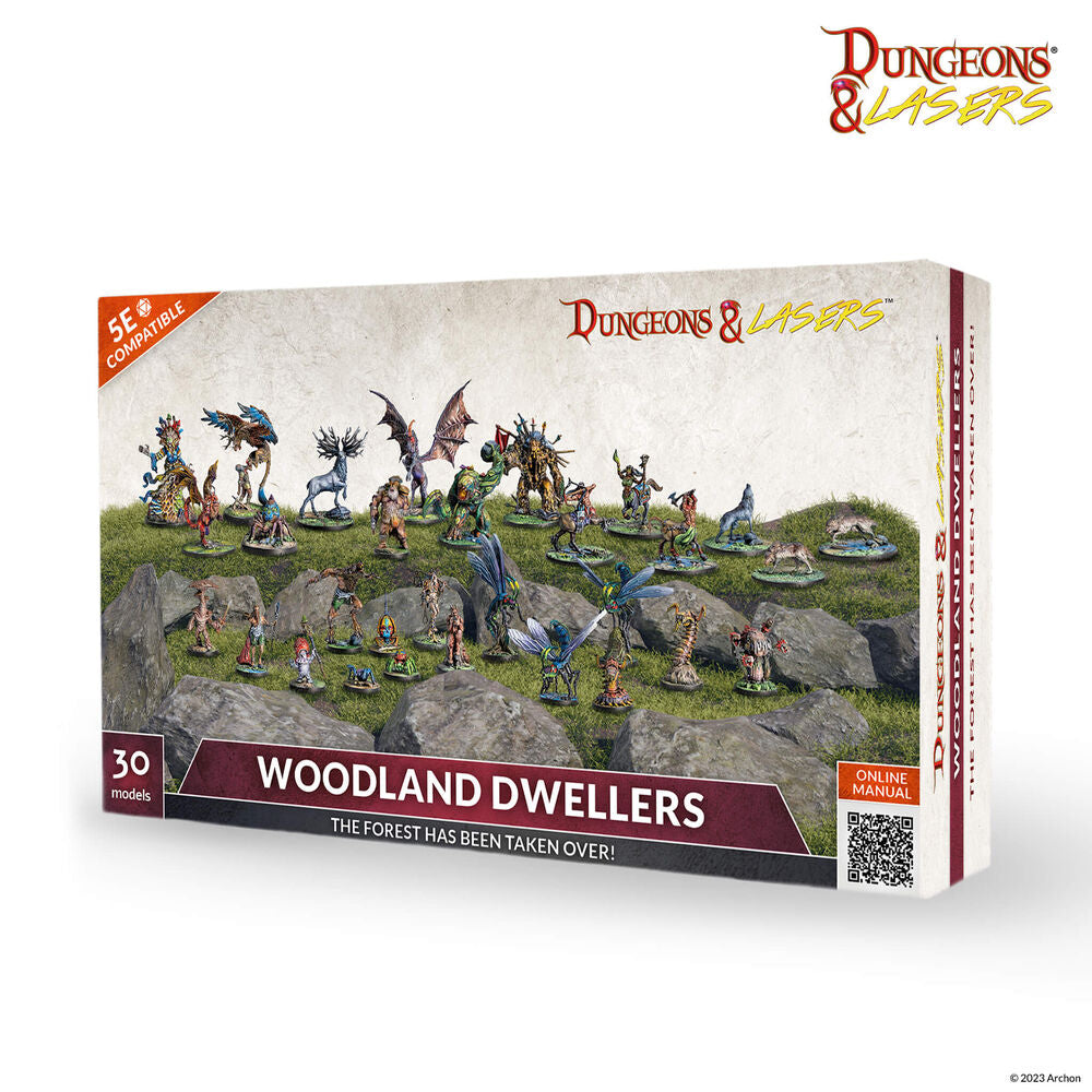 Dungeons & Lasers Miniatures: WOODLAND DWELLERS