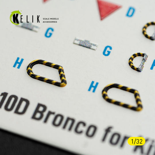 OV-10D Bronco - interior 3D decals for Kitty Hawk/Zimi models kit