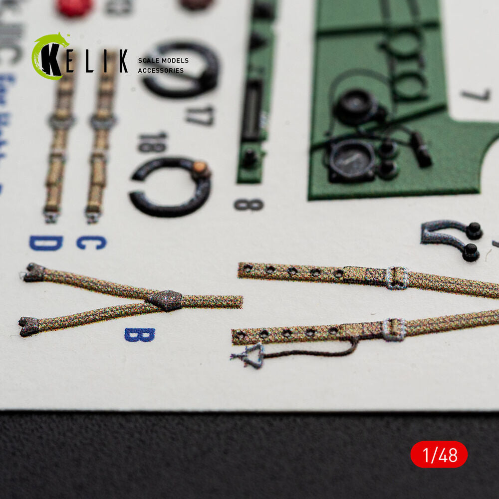 Hurricane Mk.IIC - interior 3D decals for Hobby Boss
