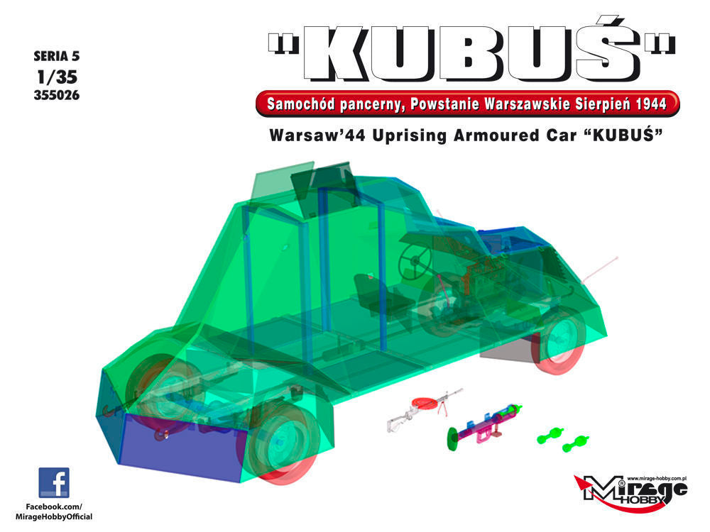 KUBUS Warsaw´44 Uprising Armoured Car