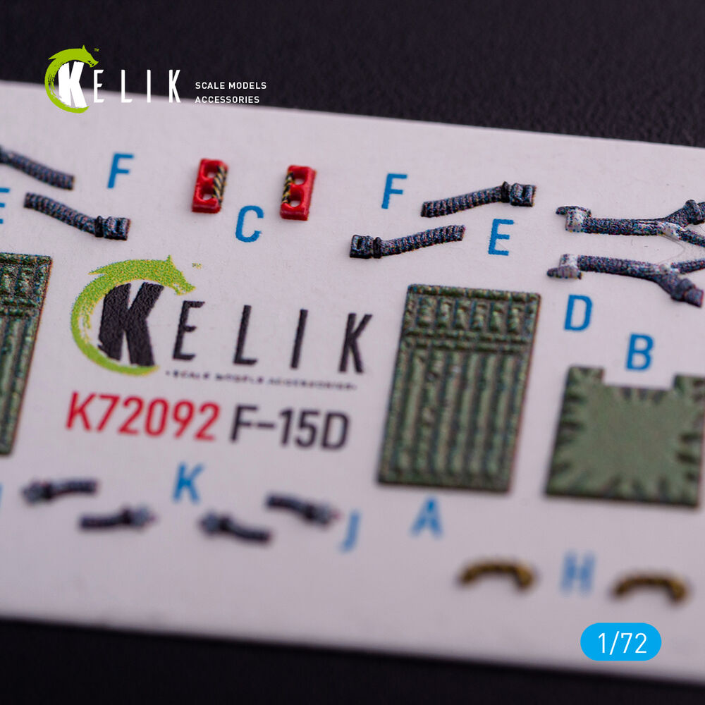F-15D - interior 3D decals for FineMolds kit