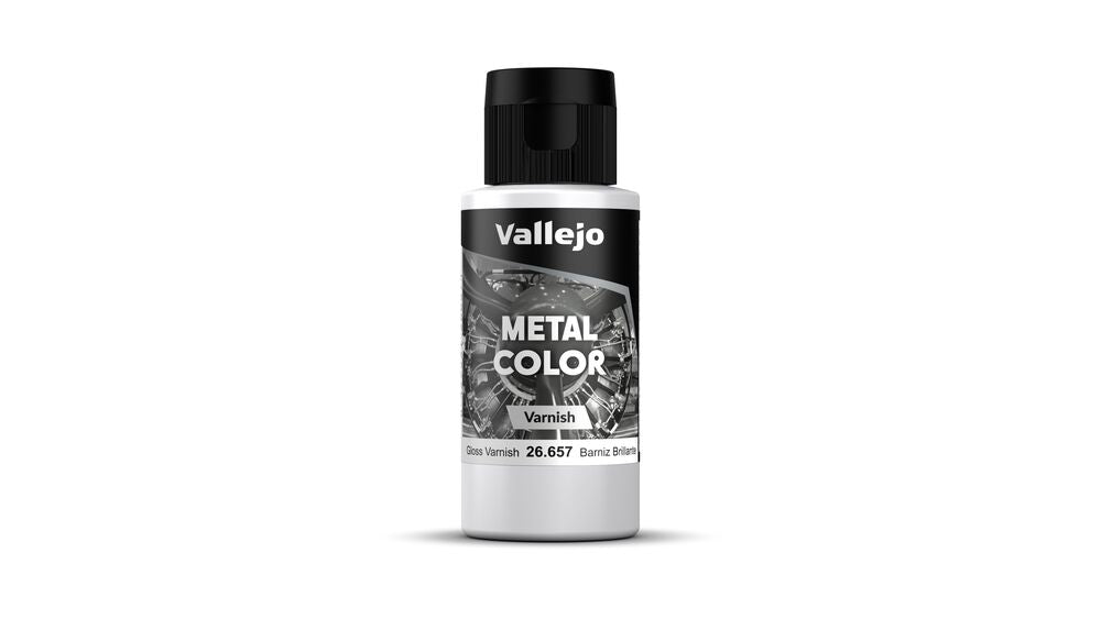 Auxiliary: Gloss Metal Varnish 60 ml