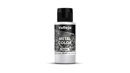 Auxiliary: Gloss Metal Varnish 60 ml
