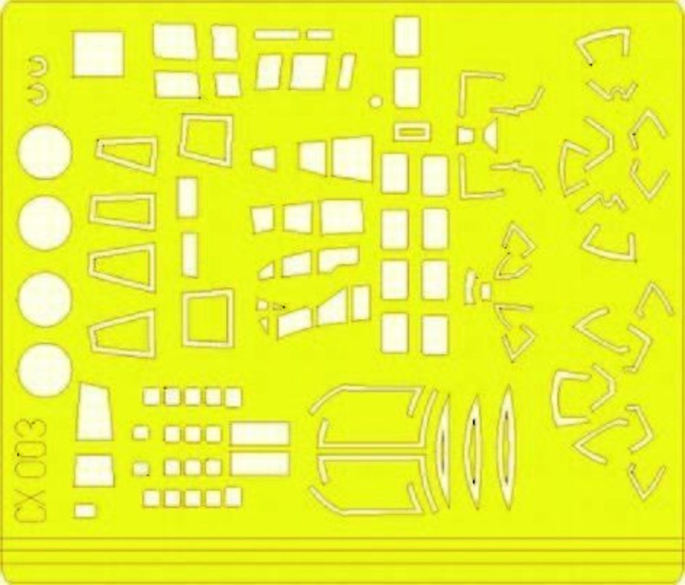 Yellow Tape Xpress Mask He-111H-6 für Hasegawa Bausatz