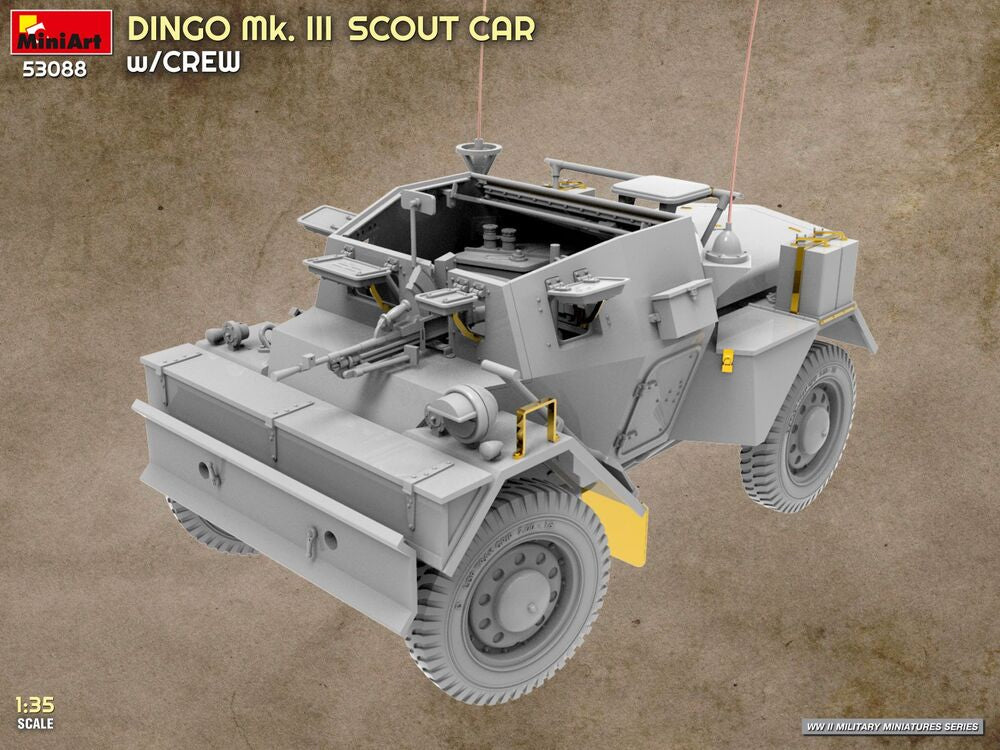 Dingo Mk. III Scout Car w/ Crew