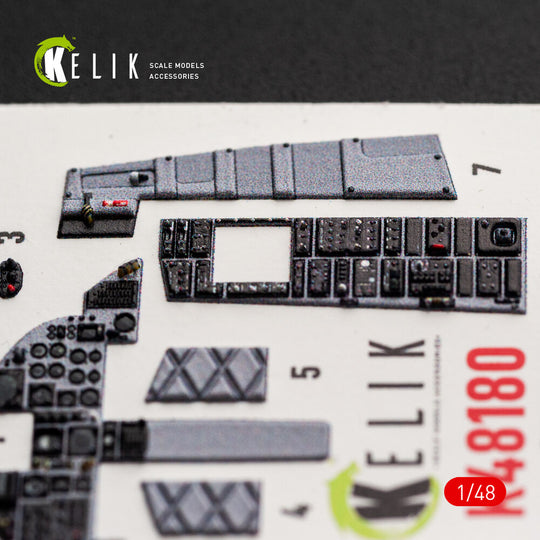 F-15J (Early) - interior 3D decals for Hasegawa