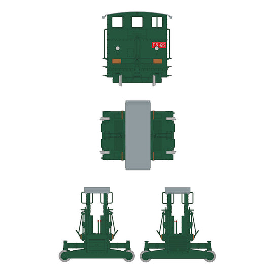 AUTOMOTORE FS 206/207/208 SOGLIOLA RAIL SHUNTER 1/35