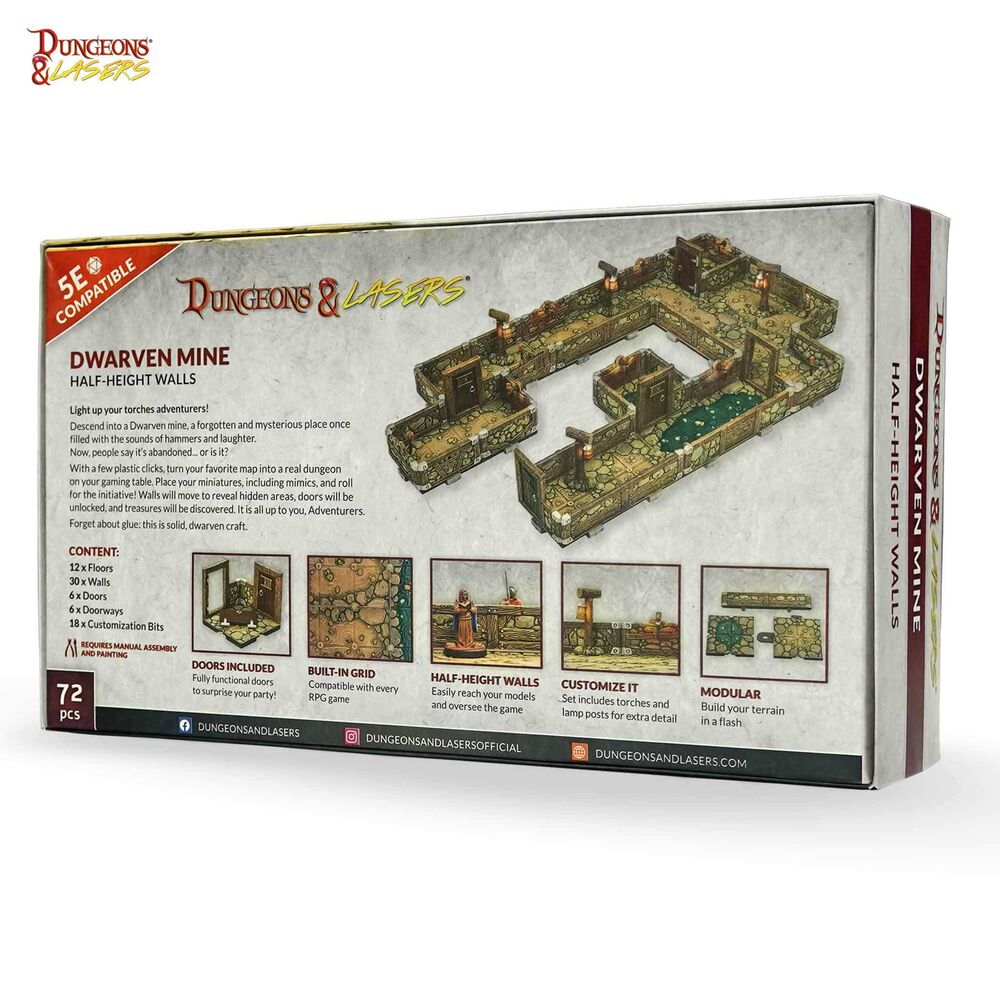 DUNGEONS & LASERS Dwarven Miners