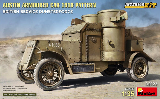 Austin Armoured Car 1918 Pattern. British Service. Dunsterforce. Interior Kit