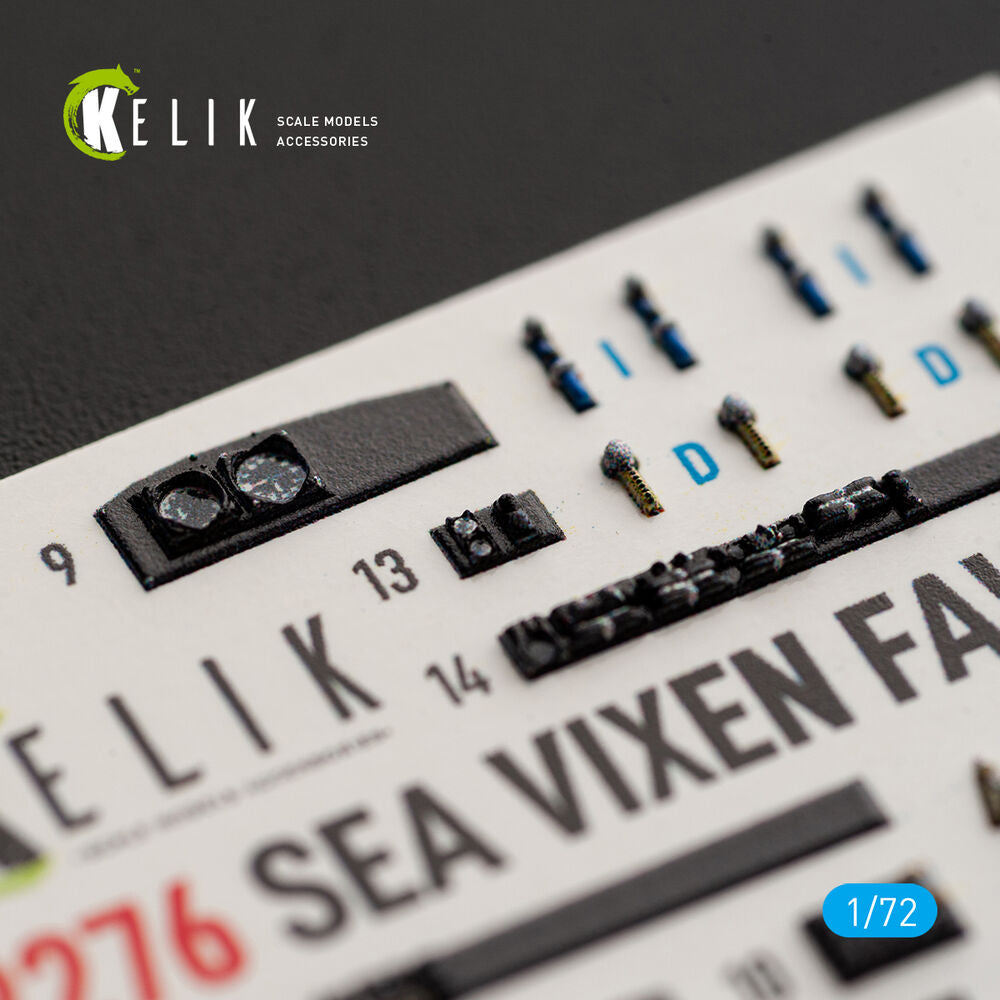 SEA VIXEN FAW.2 - interior 3D decals for Cyberhobby