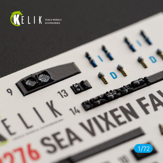 SEA VIXEN FAW.2 - interior 3D decals for Cyberhobby