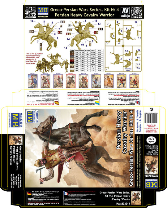 Greco-Persian Wars Series. Kit ? 4. Persian Heavy Cavalry Warrior