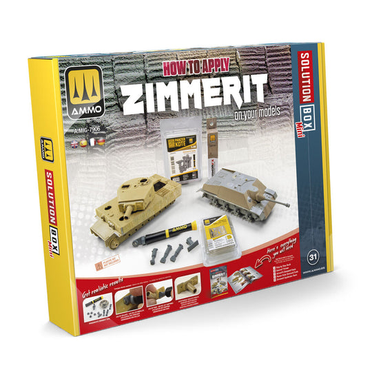 SOLUTION BOX MINI 31 - How to Apply ZIMMERIT in scale