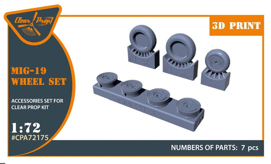 MiG-19 wheel set for CP kits
