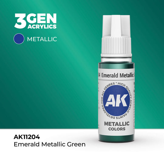 Emerald Metallic Green 17ml