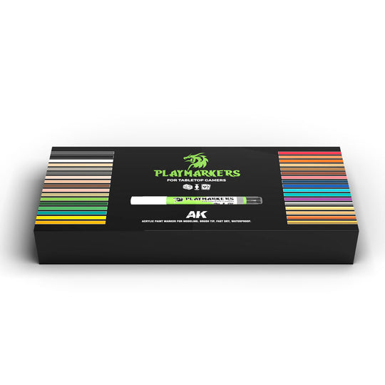 SPECIAL BOX AK PLAYMARKERS - Full Range 34 Playmarkers