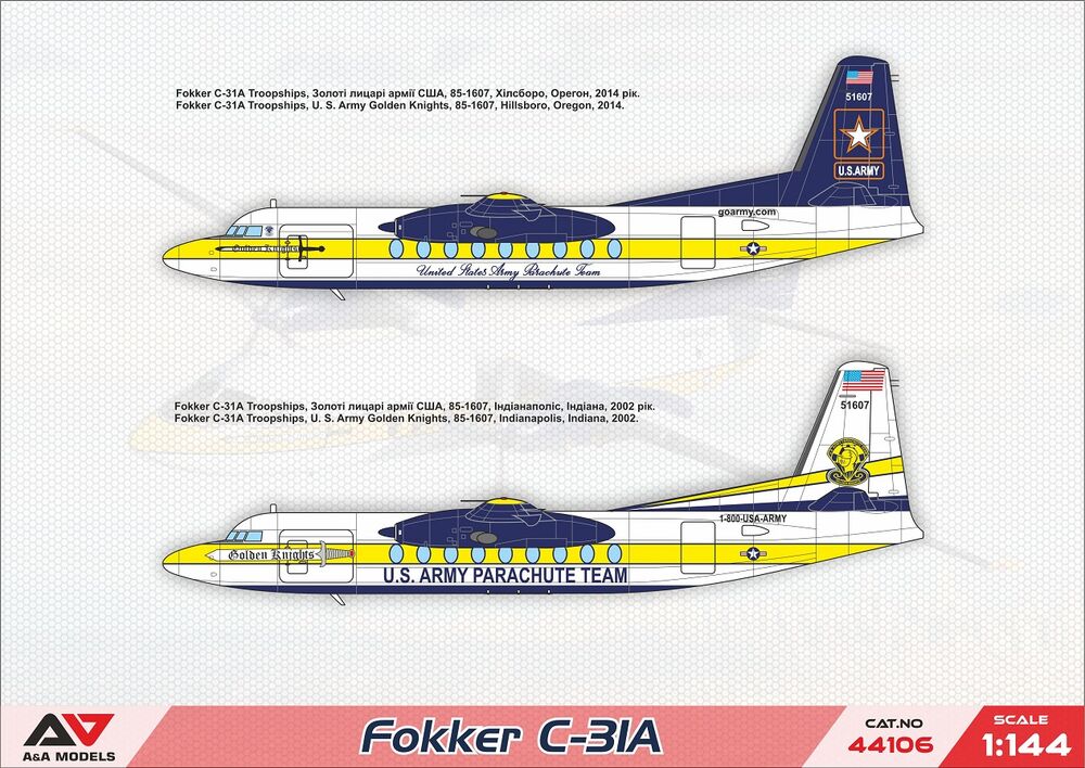 Fokker C-31A (Golden Knights)