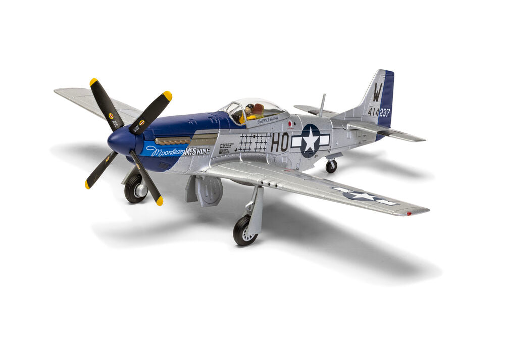 North American P-51D Mustang, ‘Moonbeam McSWINE’, William T. ‘Bill’ Whisner Jr, 1945
