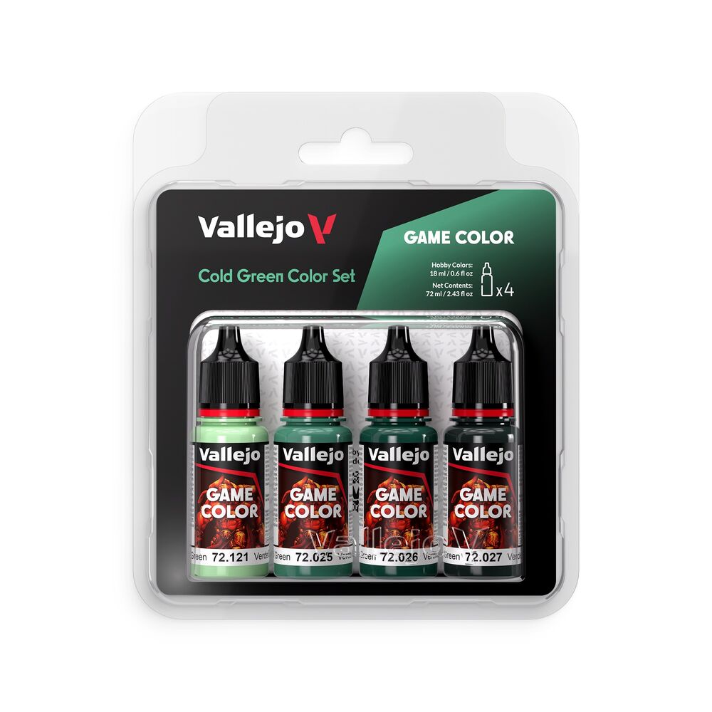 Game Color: Cold green Color Set 18 ml