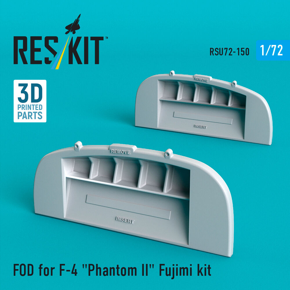 FOD for F-4 Phantom II Fujimi kit (3D Printed)