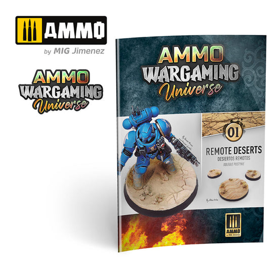 AMMO WARGAMING UNIVERSE Book 01 - Remote Deserts (English, Castellano, Polski)