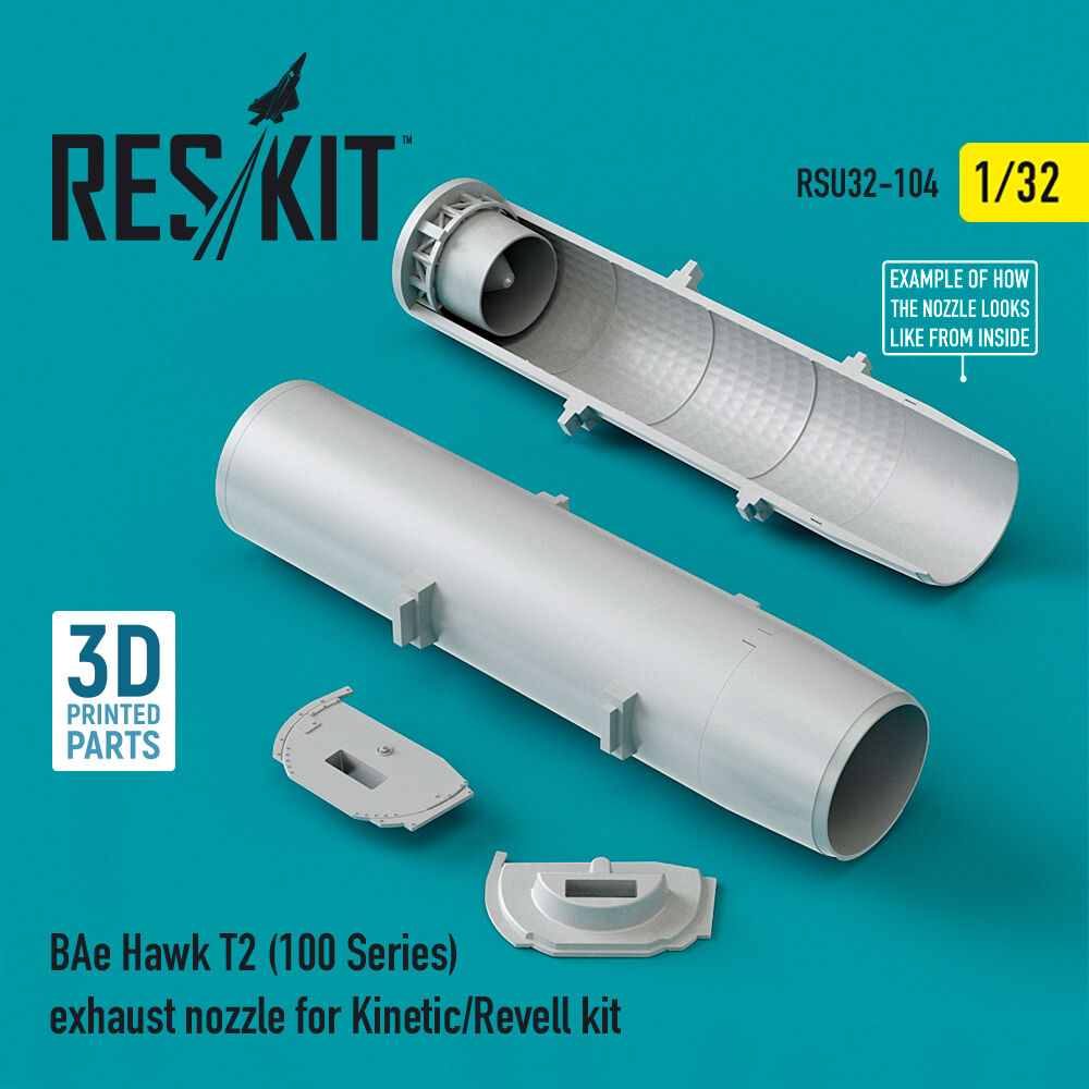 BAe Hawk T2 (100 Series) exhaust nozzle for Kinetic/Revell kit