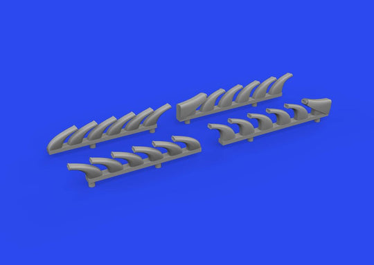 Do 335A exhaust stacks PRINT 1/48 TAMIYA