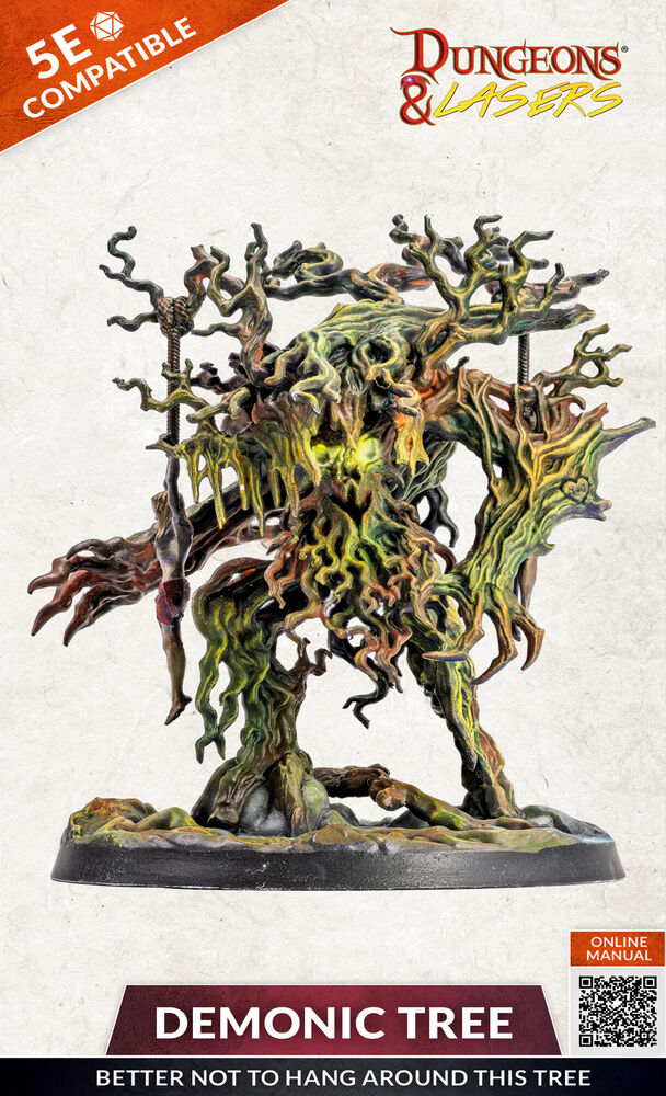 Dungeons & Lasers Miniatures: DEMONIC TREE