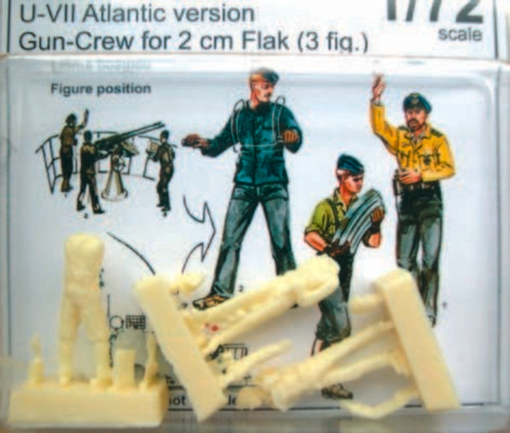 Gun-Crew für 2cm Flak U-VII Atlantic - Version