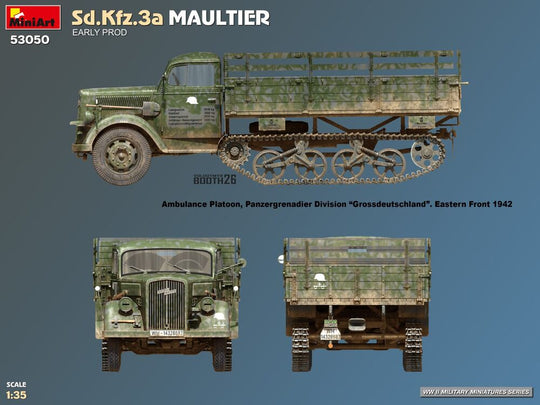 Sd.Kfz.3a Maultier. Early Prod