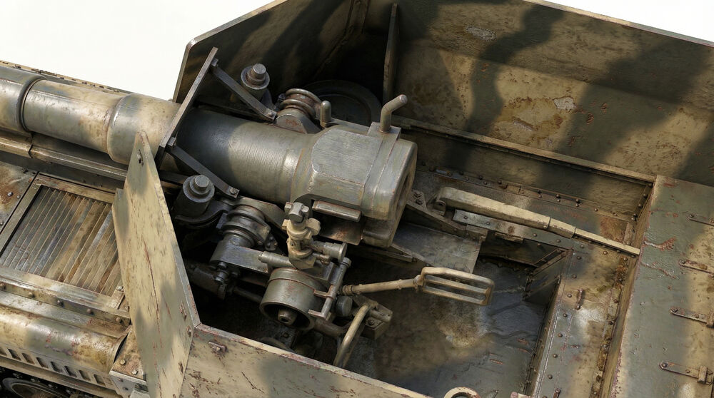 15 cm sFH 13/1 (Sf)auf Gw Lrs.(f )Sd.Kfz.135/1 with German 50 Ton Type SSy45 Flatcar Schwerer Platformwagen [3 in 1]
