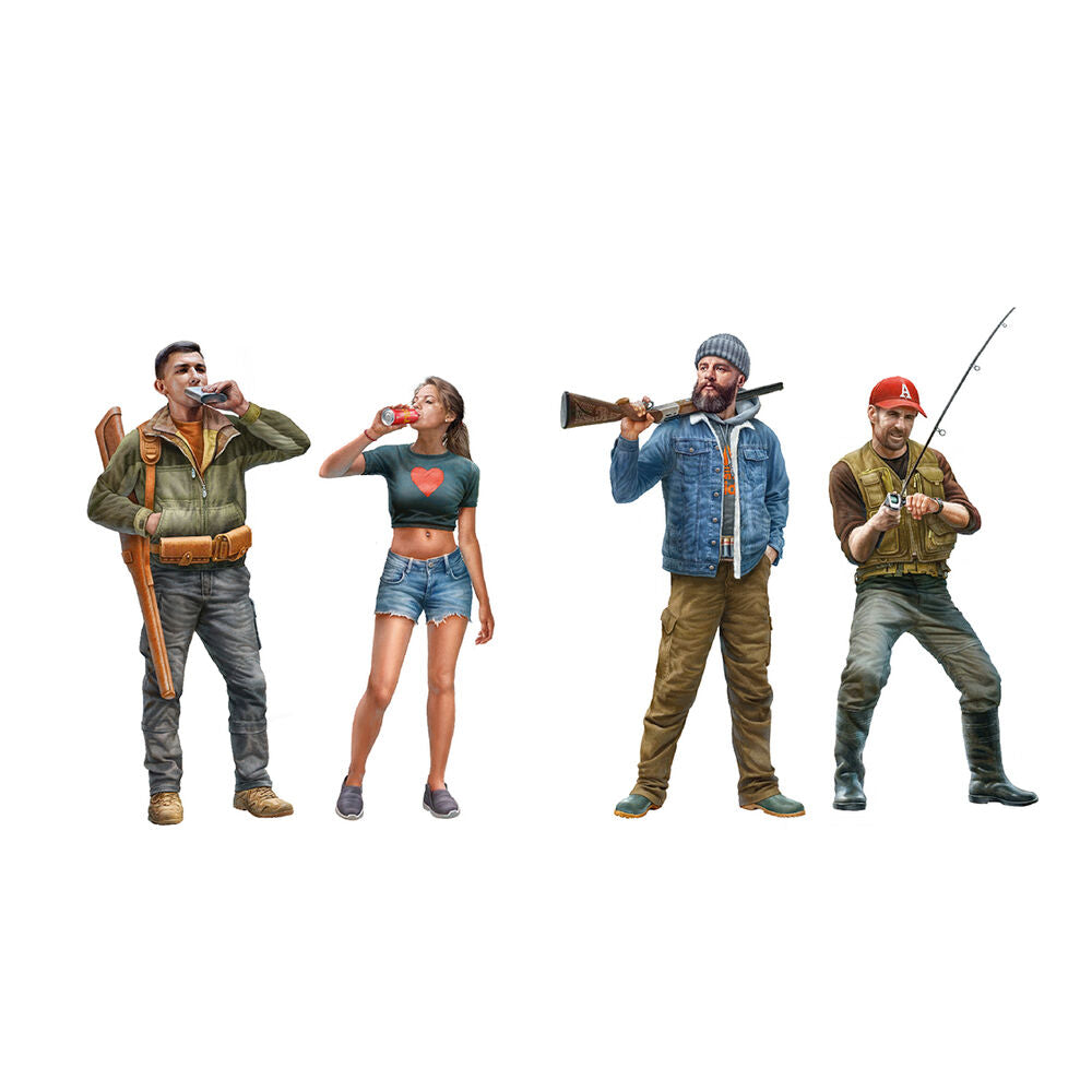 HUNTING & FISHING 1/35 SCALE