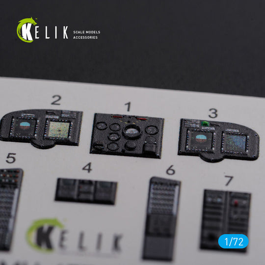 MH-47E interior 3D decals for Italeri kit