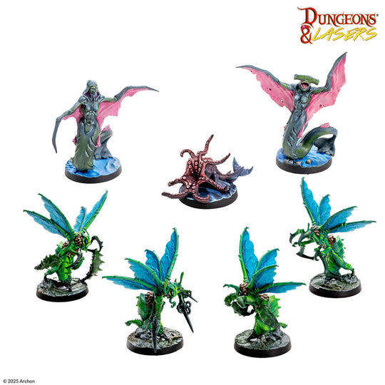 DUNGEONS & LASERS Scareguards Archipelago Raiders and Beasts
