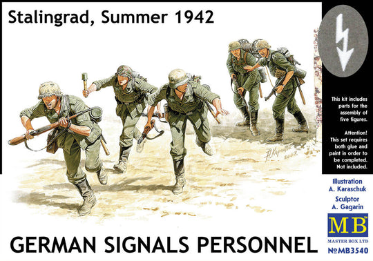 German Signals Personnel Stalingrad Summer 1942