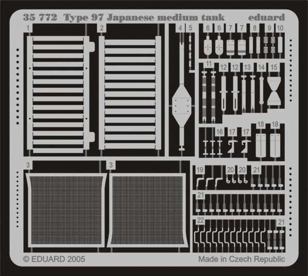 Type 97 Japanese Medium Tank für Tamiya Bausatz 35137
