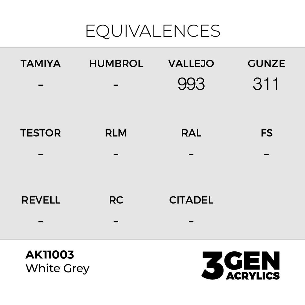 White Grey 17ml