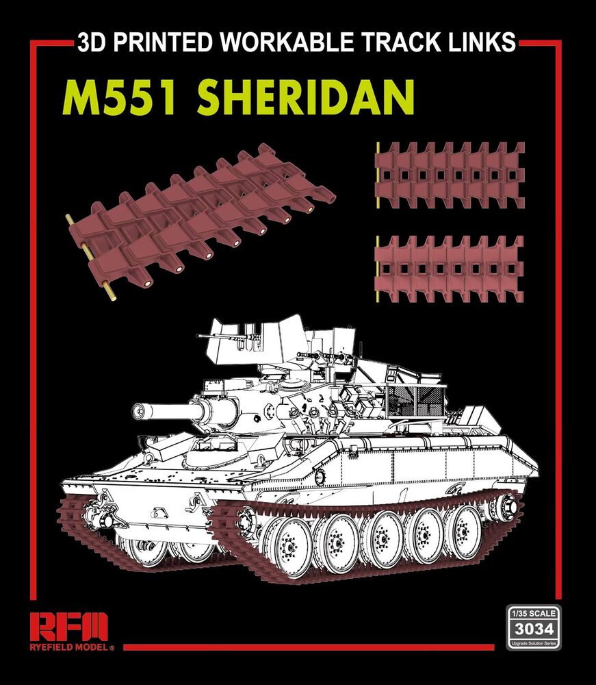M551 Sheridan Workable Track Links