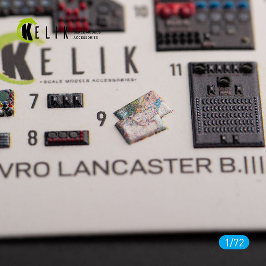 AVRO LANCASTER B.III - interior 3D decals for Airfix kit