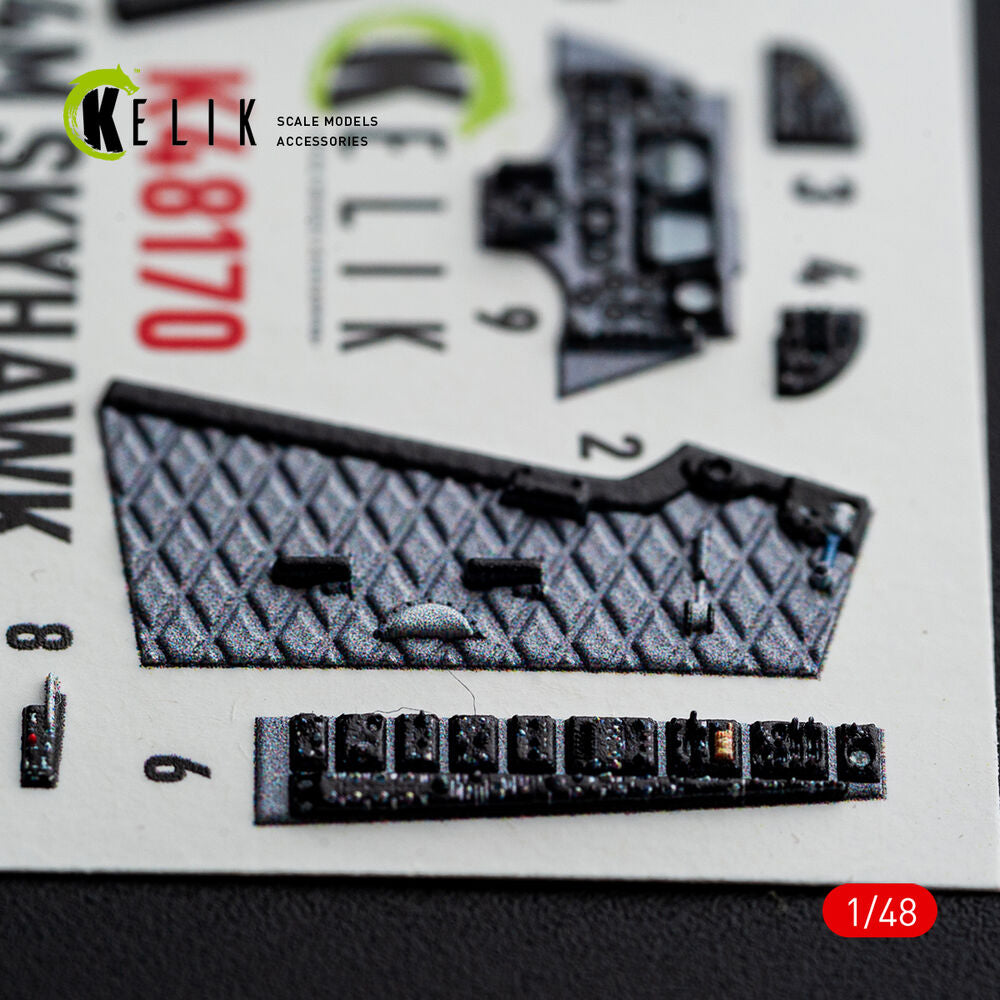 A-4M SKYHAWK - interior 3D decals for Hasegawa
