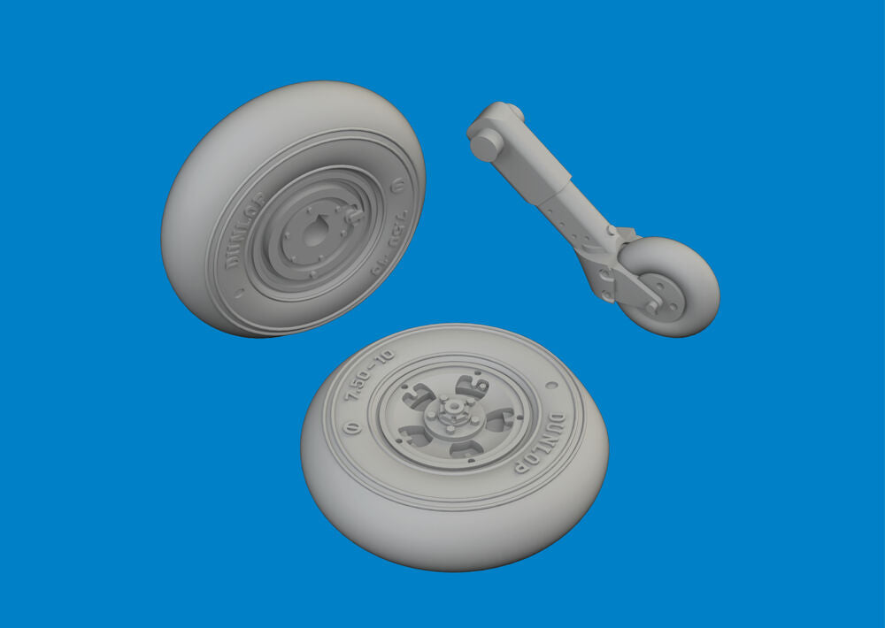 Spitfire Mk.I/II/V wheels for IBG