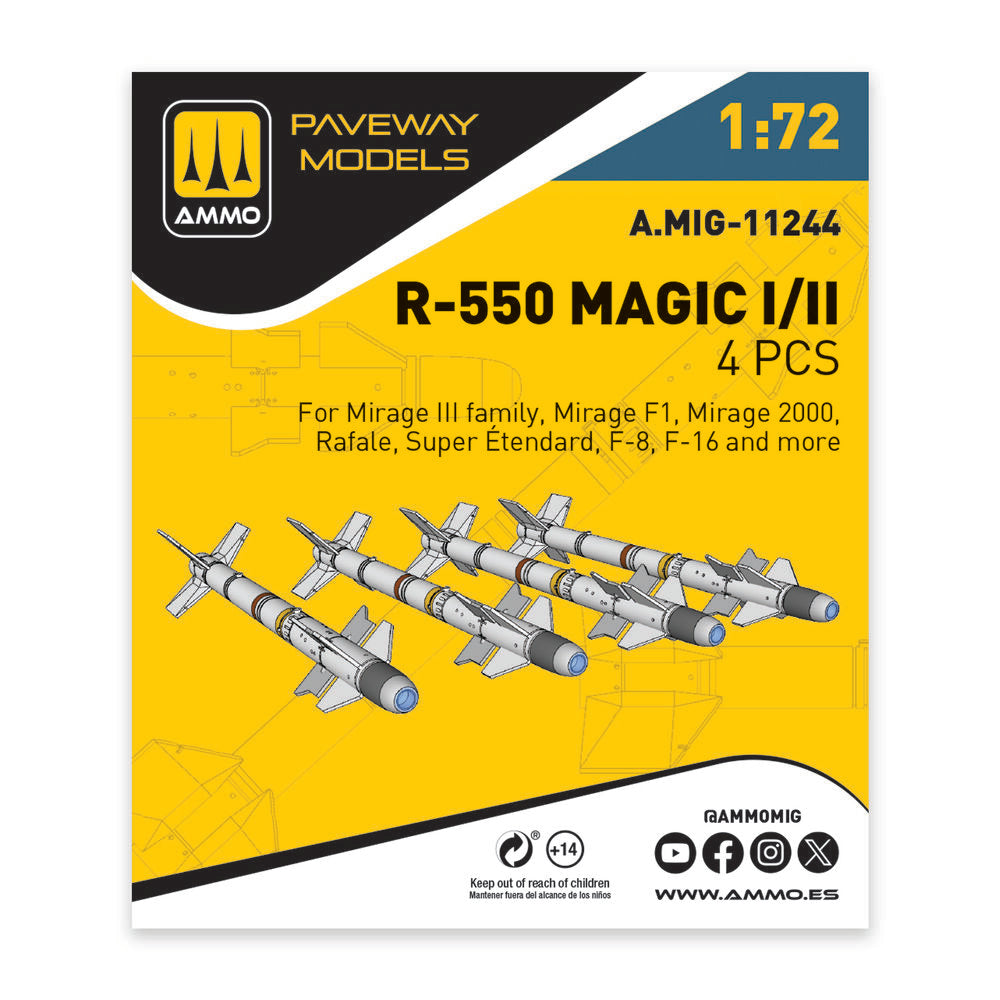 R-550 Magic I/II (4 pcs)