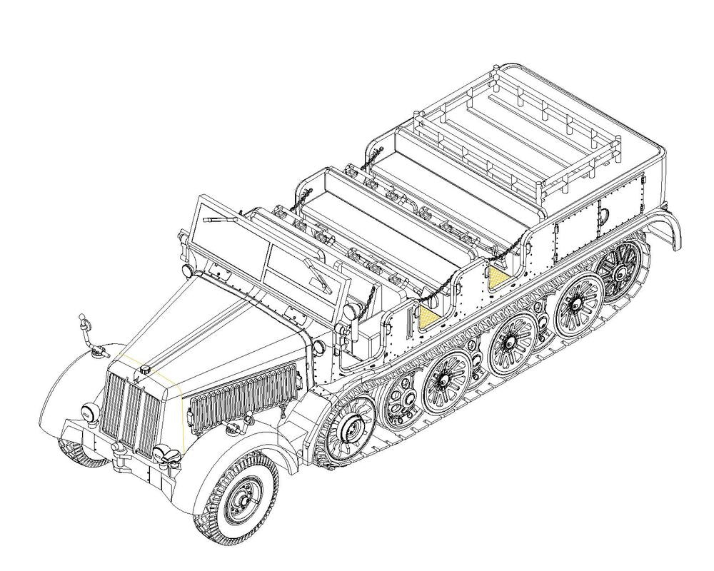 Sd.Kfz.8 Schwerer Zugkraftwagen 12t